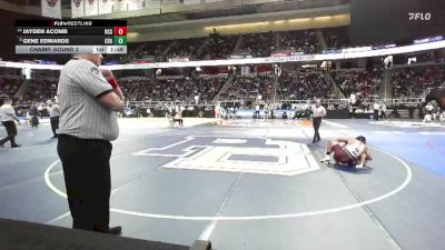 II-131 lbs Champ. Round 2 - Gene Edwards, Central Valley Academy vs Jayden Acomb, Ravena Coeymans Selkirk