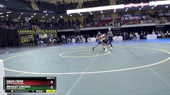 103 lbs Champ. Round 1 - Aidan Crow, Bethel High School vs Bradley Lincoln, Unalakleet Schools