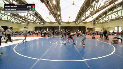 131 lbs Rr Rnd 1 - Ryder Zychek, CTWhale vs Lucas Gandy, Kraken Revival