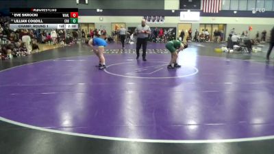 145 lbs Champ. Round 1 - Eve Skrocki, Wahlert Catholic vs Lillian Cogdill, Cedar Rapids Kennedy