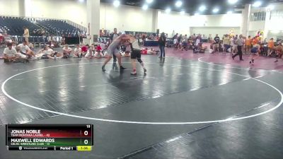 190 lbs Semis & 1st Wrestleback (8 Team) - Jonas Noble, Team Montana Laurel vs Maxwell Edwards, Celtic Wrestling Club