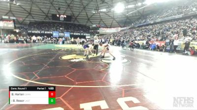 4A 152 lbs Cons. Round 1 - Brandon Resor, Lake Stevens vs Beau Harlan, Camas