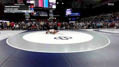 165 lbs Cons. Rd Of 64 - Cross Rodriguez, CA vs Sawyer Jones, VA