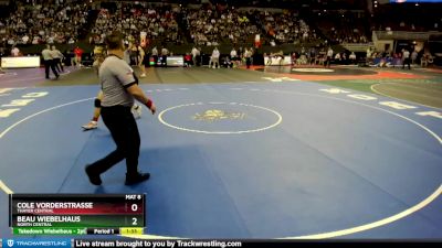 Champ. Round 1 - Beau Wiebelhaus, North Central vs Cole Vorderstrasse, Thayer Central