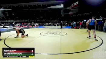 190 lbs Champ. Round 1 - Ethan Volzer, Lincoln (Lincoln) vs Anthony Provencal, Rodriguez