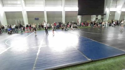 71 lbs Semifinal - Adeline Sharp, Uintah Wrestling vs Allison Tieken, Snake River Wrestling Club