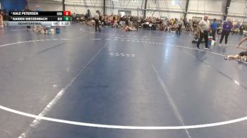 Elite 141 lbs Quarterfinal - Kale Petersen, Iowa vs Kaiden Dietzenbach, Minnesota State