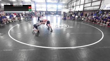 120 lbs Semifinals (4 Team) - Josh Garcia (Uintah), Fremont vs Isaac Luthy, Box Elder B