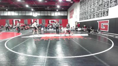 157 lbs Quarterfinals (16 Team) - Ezra Turner, American Falls vs Jonah Knapp, Gooding High School
