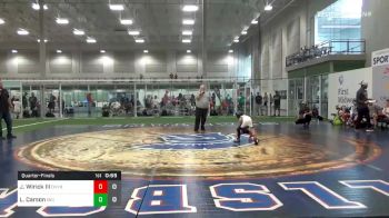 46 lbs Quarterfinal - James Wirick III, Youngbloods vs Lila Carson, Intense Wrestling Club