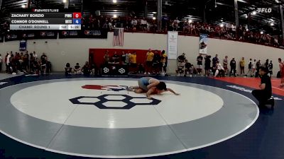 79 kg Champ. Round 1 - Zachary Borzio, PVWC vs Connor O'Donnell, Bears Regional Training Center