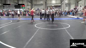 250 lbs Cons. Round 2 - Bladen Johnson, Ottawa County vs Daylan Fairchild, Atwood Kids