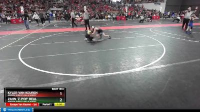 110 lbs Quarterfinal - Kyler Van Keuren, Askren Wrestling Academy vs Zahn `Z-Pop` Beal, Askren Wrestling Academy