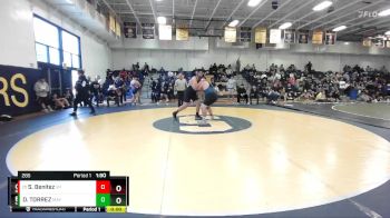 285 lbs Champ. Round 2 - Santiago Benitez, Villa Park vs DANIEL TORREZ, Mayfair