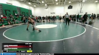 132 lbs Cons. Semi - Trenton Rogers, Laramie vs Jaims Fernandez, Worland