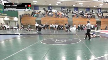 157 lbs Champ. Round 3 - Ethan Barrett, Murrieta Valley vs David Daniels, Granite Hills