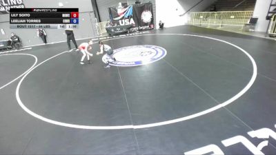 64 lbs 3rd Place Match - Lily Soito, Madera Grapplers Wrestling Club vs Leeliah Torres, Crusader Wrestling