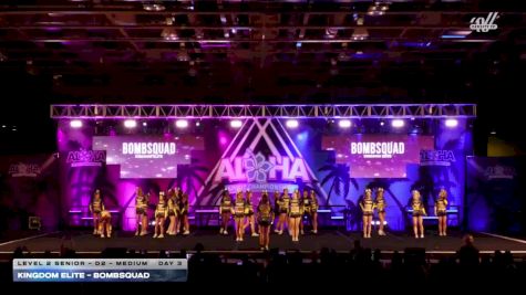 Kingdom Elite - Bombsquad [2026 L2 Senior - D2 - Medium Day 3] 2026 Aloha Grand Nationals