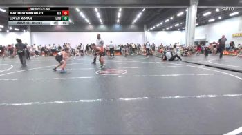90/105 Cons. Round 3 - Lucas Koran, Lassiter Jr Trojans Wrestling vs Matthew Montalvo, N/a