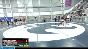 102 lbs Semifinal - Jonas DesRochers, COBRA ALL-STARS / Cobra Wrestling Systems LLC vs Carson Leonard, Lakeland Wrestling Club