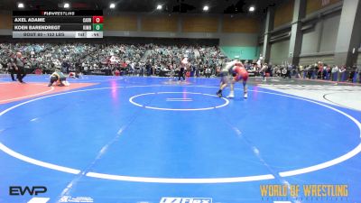 152 lbs Consi Of 32 #2 - Axel Adame, Cabrillo vs Koen Barendregt, Kimberly Bulldogs