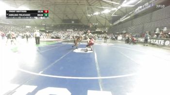 Boys 1A 150 lbs Champ. Round 1 - Trent Seitters, Colville vs Abelino Feliciano, Medical Lake