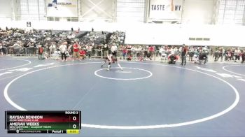 72-73 lbs Round 3 - Raygan Bennion, Olean Wrestling Club vs Amerah Weeks, New Hartford / Sauquoit Youth Wrestling