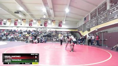 190 lbs Cons. Round 2 - Aaron Tomacruz, Citrus Hill vs Misael Martinez, Valley View