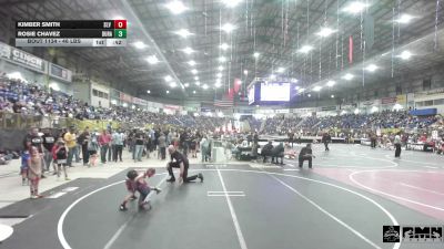 46 lbs Semifinal - Kimber Smith, SLV Elite WC vs Rosie Chavez, Duran Elite
