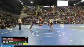 182 lbs Champ. Round 1 - Ivan Carruth, Ellendale/Edegely/Kulm vs Chuka Osuala, Bishop Ryan