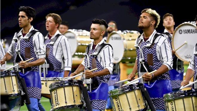 Blue Stars Make Big Changes In Percussion Caption