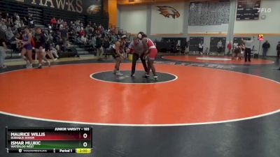 165 lbs Cons. Round 1 - Ismar Mujkic, Waterloo West vs Maurice Willis, Dubuque Senior