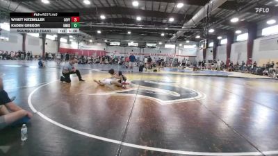 129 lbs Round 4 (12 Team) - Kaden Gregor, Upper Merion vs Wyatt Kitzmiller, Cow Valley