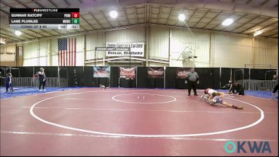 64 lbs Consi Of 8 #2 - Gunnar Ratciff, Prime Wrestling vs Lane Plumlee, Mustang Bronco Wrestling Club