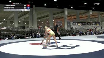 Quarters - Ava Ebrahimi, Poway High School Wrestling vs Kandice Spry, Ohio