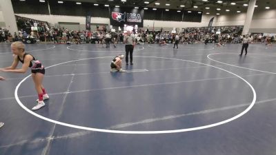 90 lbs Cons. Sub-semis - Baylor Waltemath, 308 Wrestling Academy vs Emy Rice, Prodigy Wrestling
