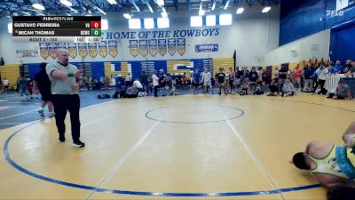 150 lbs Champ. Round 2 - Gustavo Ferreira, Viera Hammers vs Micah Thomas, Black Creek Wrestling Club