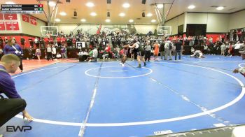 285 lbs Round Of 32 - Kuhrsto Tuesao, McLain vs Lariat Hammons, Wilburton Schools