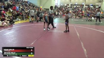 60 lbs Cons. Round 4 - Bryson Mills, Elevate Wrestling Club vs Noah Willis, Alpha Elite