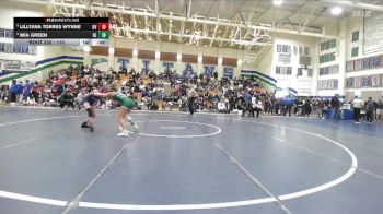 110 lbs Cons. Round 2 - Lillyana Torres Wynne, Bonita Vista vs Mia Green, Helix