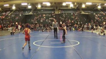 55 lbs Semifinal - Zechariah Davis, Western Nebraska Titans vs Giovanni Ramos, GRIT