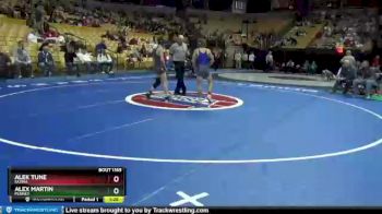 106 lbs Quarterfinal - Alek Tune, Fatima vs Alex Martin, Penney