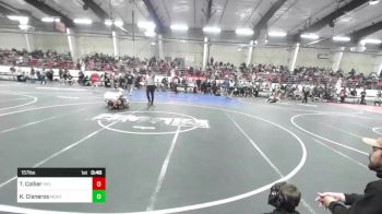 157 lbs 5th Place - Tucker Collier, Rifle vs Kevin Cisneros, Monte Vista Takedown Club