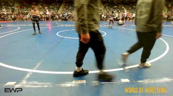 96 lbs Round Of 16 - Bryant Calloway, Sherman Challengers vs Rex McDonald, Port City Wrestling