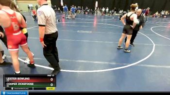 152 lbs Cons. Round 4 - Cooper Zickefoose, OK vs Leister Bowling, CO