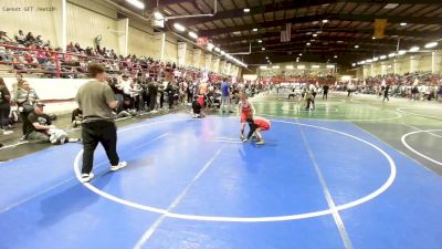 85 lbs Quarterfinal - Ryne Simpson, Durango WC vs Henry Tagoai, SheepCamp WC