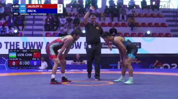 65 kg Qualif. - Umidjon Jalolov, Uzbekistan vs Nianhu Zou, China