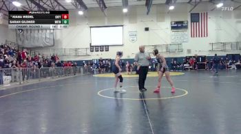 110 lbs Champ. Round 1 - Kiana Wedel, Century vs Sarah Gildner, Warrenton