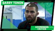 Garry Tonon Talks Criticisms, Difference Between Grappling & MMA