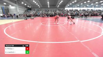 106 lbs Round Of 128 - Aronde Phillips, VA vs Brett Crawford, NY